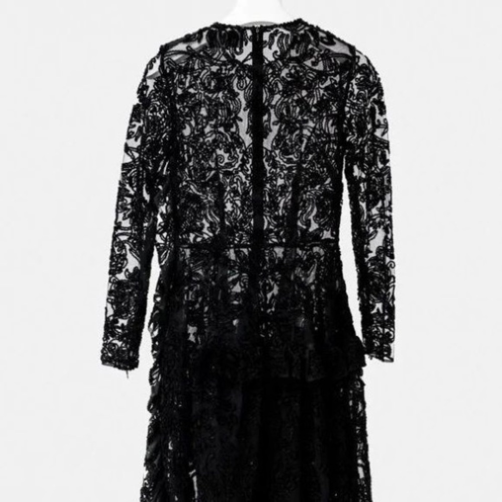Simone Rocha Chenille-Embroidered Dress